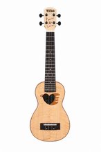 Charger l'image dans la galerie, TODO UKULELE - "PEACE" - Solid Flame Maple TODO Music