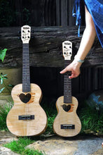 Charger l'image dans la galerie, TODO UKULELE - "PEACE" - Solid Flame Maple TODO Music