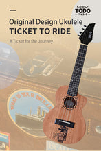 Load image into Gallery viewer, TODO Ukulele - Artist Project - "TICKET TO RIDE" TODO Music