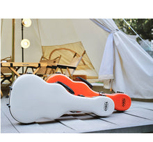 Load image into Gallery viewer, TODO Premium Fiberglass Ukulele Case - Orange TODO Music