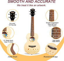 Load image into Gallery viewer, TODO UKULELE - EGYPT - THE NILE - SOLID TOP SPRUCE - TODO Music