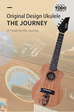 Load image into Gallery viewer, TODO Ukulele - Artist Project - "Journey" Solid Mahogany Concert Ukulele TODO Music