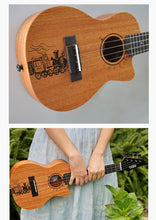 Load image into Gallery viewer, TODO Ukulele - Artist Project - "Journey" Solid Mahogany Concert Ukulele TODO Music