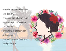 Load image into Gallery viewer, TODO UKULELE - HAWAII - HULA GIRL - ALL SOLID MAHOGANY - TODO Music