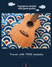Load image into Gallery viewer, TODO UKULELE - JAPAN - MOUNTAIN FUJI - SOLID TOP MAHOGANY - TODO Music