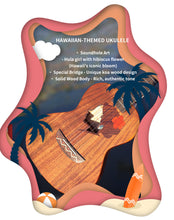 Load image into Gallery viewer, TODO UKULELE - HAWAII - HULA GIRL - Acacia All Solid TODO尤克里里TODOukulele
