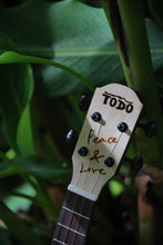 Charger l'image dans la galerie, TODO UKULELE - "PEACE" - Solid Flame Maple TODO Music
