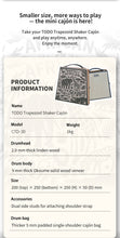 画像をギャラリービューアに読み込む, TODO Travel Shaker Cajon CTD-30 African Wildlife Protection Edition - TODO Music
