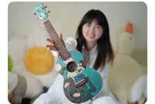 Charger l'image dans la galerie, TODO UKULELE - Charity Project - "Children of the Stars" Spruce Solid Concert Ukulele - TODO Music
