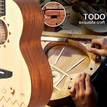 Load image into Gallery viewer, TODO UKULELE - EGYPT - THE NILE - SOLID TOP SPRUCE - TODO Music
