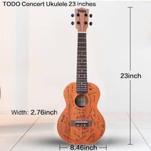 Load image into Gallery viewer, TODO UKULELE - LOVE 520 - Mahogany Solid Top Side - TODO Music
