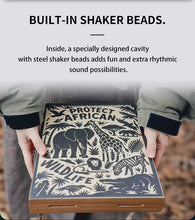 Load image into Gallery viewer, TODO Travel Shaker Cajon CTD-30 African Wildlife Protection Edition TODO Music
