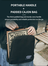 Load image into Gallery viewer, TODO Travel Shaker Cajon CTD-30 African Wildlife Protection Edition TODO Music
