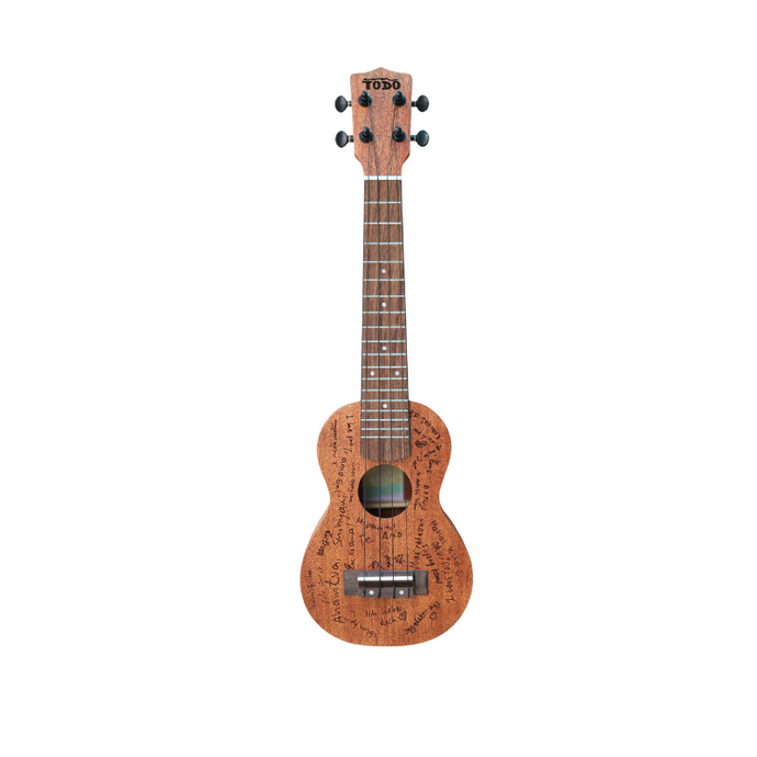 TODO UKULELE - LOVE 520 - Mahogany Solid Top Side