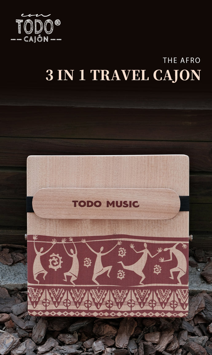 TODO 3 in 1 Travel Cajon Afro