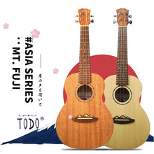 Load image into Gallery viewer, TODO UKULELE - JAPAN - MOUNTAIN FUJI - SOLID TOP SPRUCE - TODO Music
