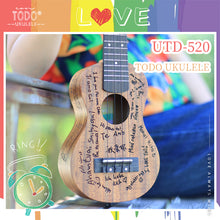Load image into Gallery viewer, TODO UKULELE - LOVE 520 - Mahogany Solid Top Side - TODO Music
