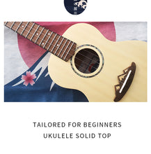 Load image into Gallery viewer, TODO UKULELE - JAPAN - MOUNTAIN FUJI - SOLID SPRUCE

