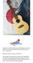 Load image into Gallery viewer, TODO UKULELE - JAPAN - MOUNTAIN FUJI - SOLID SPRUCE
